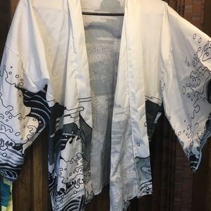 Black and White kimono